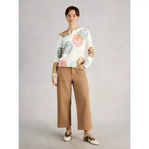 White Stuff Jodie Print Jumper